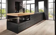 Cuisines Elite Structura, Décor chêne Nero 1