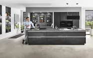 Cuisines Elite Laser, Décor béton noir 1
