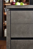 Cuisines Elite Riva, Décor béton gris terre 4