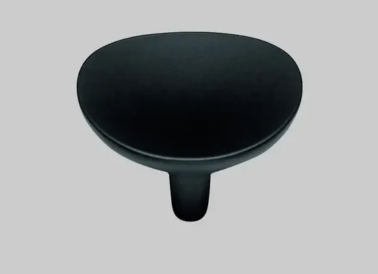 Bouton métallique, Noir