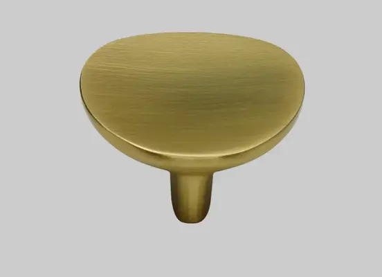 Bouton métallique, Aspect doré jaune