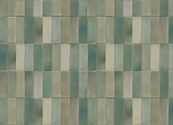 Décor carreau vintage vert