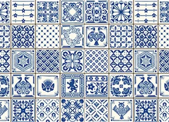 Décor Indigo Blue
