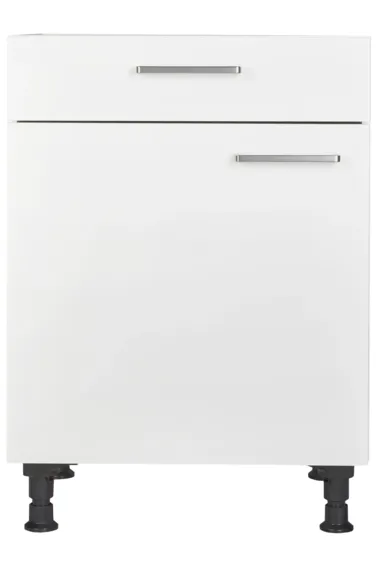 Cuisines Elite Meuble bas largeur 60 cm, 1 tiroir, 1 porte
