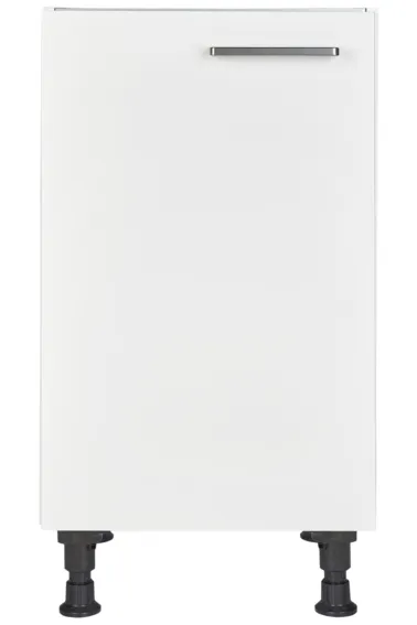 Cuisines Elite Meuble sous-évier largeur 45 cm, 1 porte