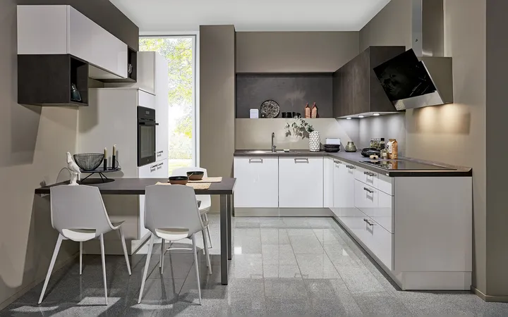 Cuisines Elite Flash, Blanc brillant 1