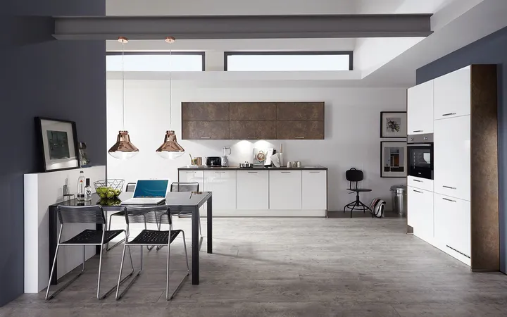 Cuisines Elite Flash, Blanc brillant 0