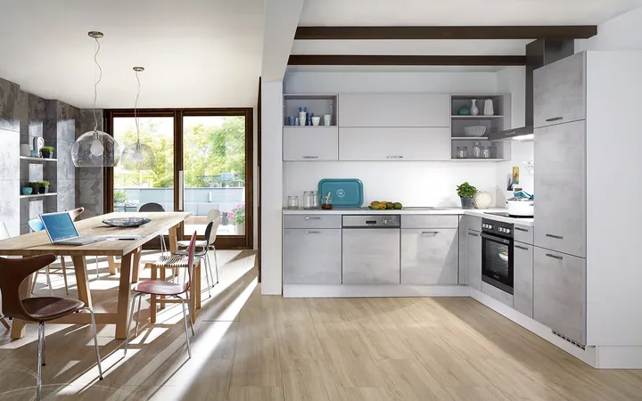 Cuisines Elite Riva Décor béton gris terre 2