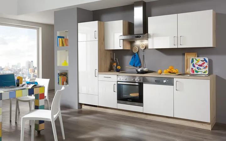 Cuisines Elite Flash, Blanc brillant 2