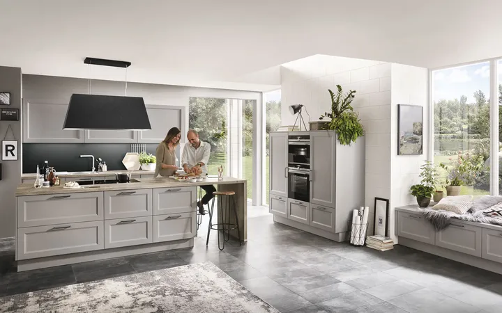 Cuisines Elite Cascada, Gris pierre 0