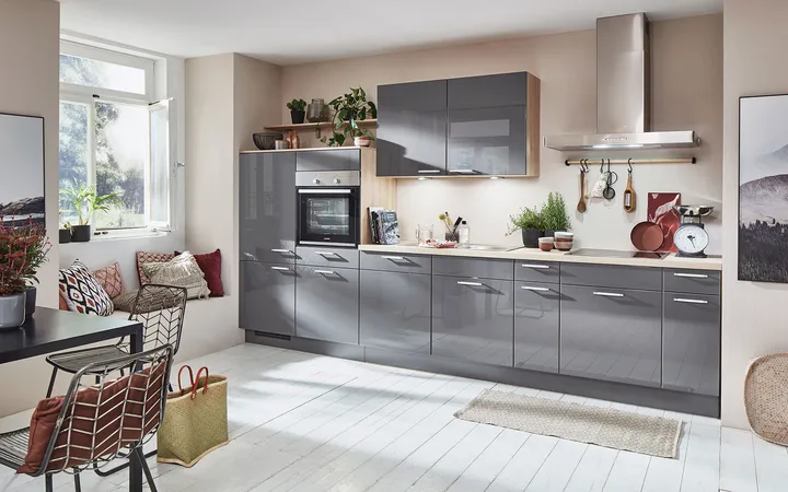 Cuisines Elite Flash, Gris ardoise brillant 4