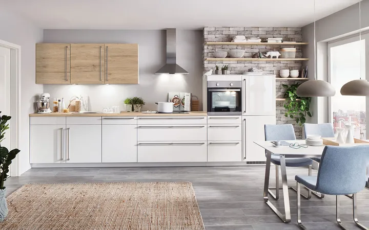 Cuisines Elite Blanc alpin brillant 4