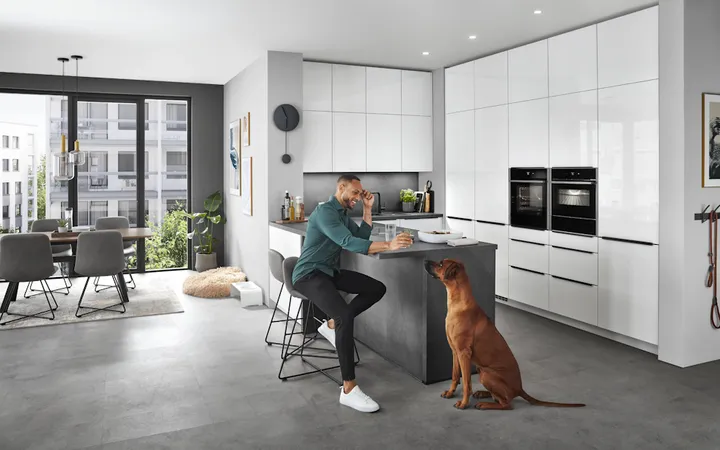 Cuisines Elite Novalux, Blanc alpin brillant 2