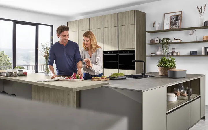 Cuisines Elite Riva, Décor chêne Bergamo 4