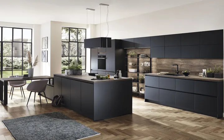 Cuisines Elite Touch, Noir super mat 0