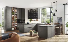 Cuisines Elite Riva, Décor béton gris terre 0