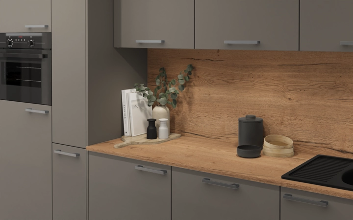 Cuisines Elite Cuisine en îlot 338,2 cm x 248,2 cm électroménagers inclus planning 1 2