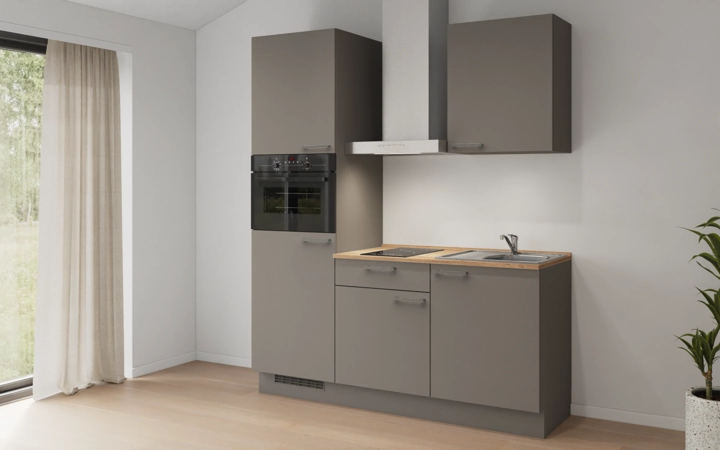 Cuisines Elite Cuisine linéaire 180 cm électroménagers inclus, planning 1 1