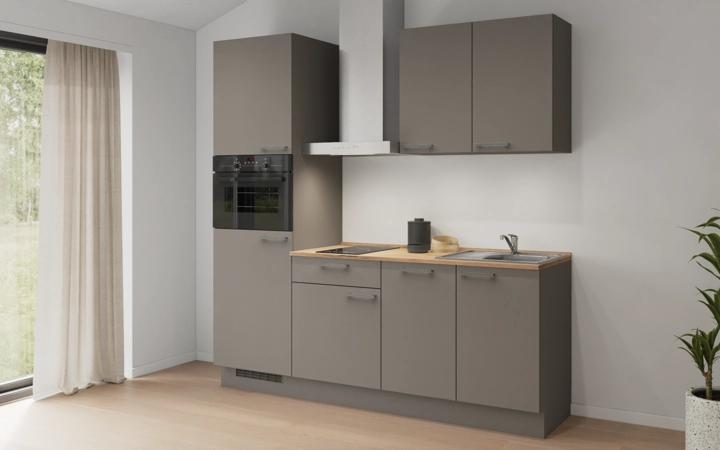 Cuisines Elite Cuisine linéaire 210 cm électroménagers inclus, planning 1 1