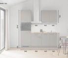 Cuisines Elite Cuisine linéaire 210 cm électroménagers inclus, planning 1 5
