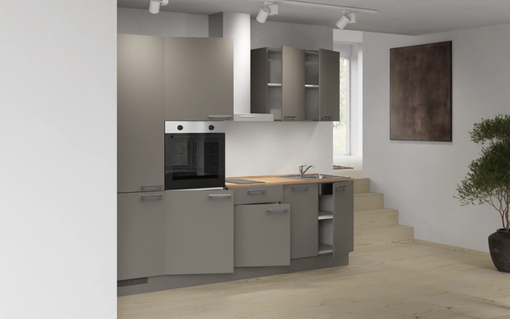 Cuisines Elite Cuisine linéare 270 cm électroménagers inclus planning 1 4