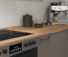 Cuisines Elite Cuisine en L 366,6 cm x 246, 6 cm électroménagers inclus planning 10 3