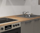 Cuisines Elite Cuisine linéare 270 cm électroménagers inclus planning 10 3