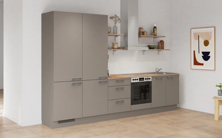 Cuisines Elite Cuisine linéare 330cm électroménagers inclus planning 10 1