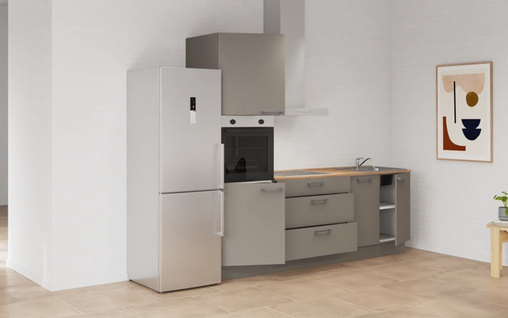Cuisines Elite Cuisine linéaire 240 cm électroménagers inclus planning 11 4