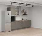 Cuisines Elite Cuisine linéaire 300 cm électroménagers inclus planning 11 1