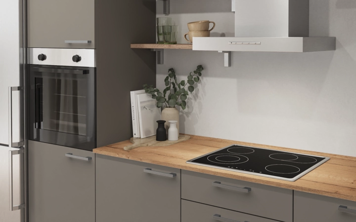 Cuisines Elite Cuisine linéaire 300 cm électroménagers inclus planning 11 2