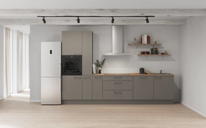 Cuisines Elite Cuisine linéare 330cm électroménagers inclus planning 11 0