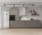 Cuisines Elite Cuisine linéare 330cm électroménagers inclus planning 11 0