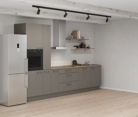 Cuisines Elite Cuisine linéare 330cm électroménagers inclus planning 11 1