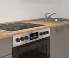 Cuisines Elite Cuisine linéare 270 cm électroménagers inclus planning 12 3