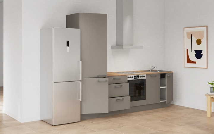 Cuisines Elite Cuisine linéare 270 cm électroménagers inclus planning 12 4