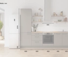 Cuisines Elite Cuisine linéare 270 cm électroménagers inclus planning 12 5