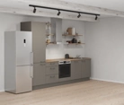 Cuisines Elite Cuisine linéaire 300 cm électroménagers inclus planning 12 1
