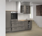 Cuisines Elite Cuisine linéare 270 cm électroménagers inclus planning 13 4