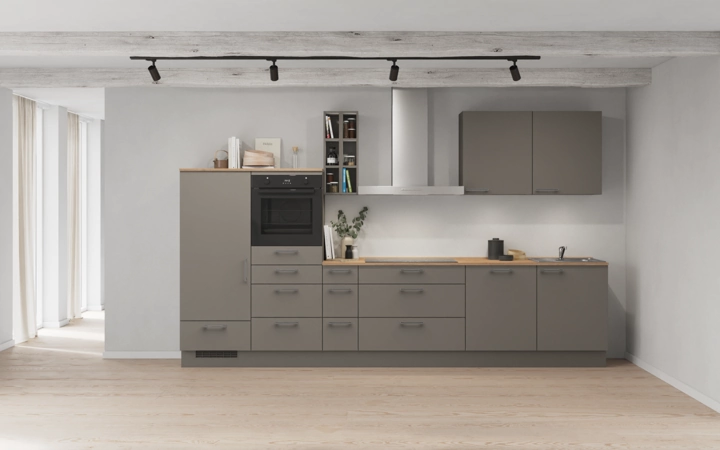 Cuisines Elite Cuisine linéare 360 cm électroménagers inclus planning 13 0