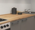 Cuisines Elite Cuisine linéare 360 cm électroménagers inclus planning 14 3