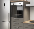 Cuisines Elite Cuisine linéaire 210 cm électroménagers inclus, planning 15 2