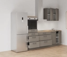 Cuisines Elite Cuisine linéaire 240 cm électroménagers inclus planning 15 4