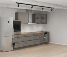 Cuisines Elite Cuisine linéare 330cm électroménagers inclus planning 15 4