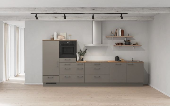 Cuisines Elite Cuisine linéare 360 cm électroménagers inclus planning 16 0