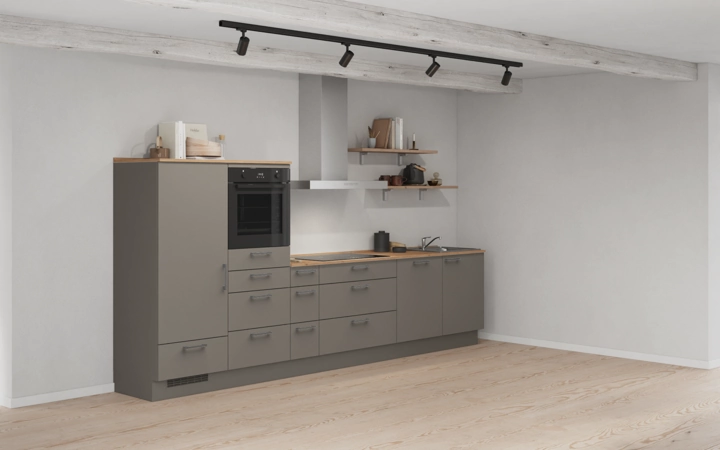 Cuisines Elite Cuisine linéare 360 cm électroménagers inclus planning 16 1