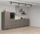 Cuisines Elite Cuisine linéare 360 cm électroménagers inclus planning 16 1