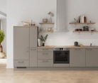 Cuisines Elite Cuisine linéare 330cm électroménagers inclus planning 17 0