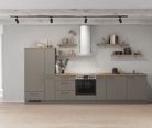 Cuisines Elite Cuisine linéare 360 cm électroménagers inclus planning 17 0