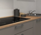 Cuisines Elite Cuisine linéaire 300 cm électroménagers inclus planning 18 3